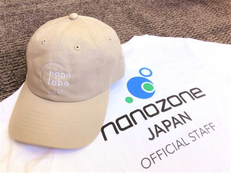 nanolabo専用帽子ができました！
